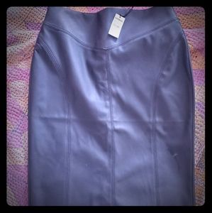 Express Women's Size 6 Leather Pencil Skirt NWT!